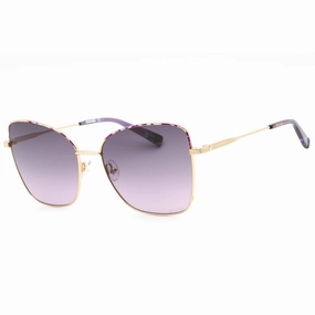 Missoni Women's Sunglasses - Violet Havana Gold Cat Eye Frame | MIS 0138/S 08Q4 DG