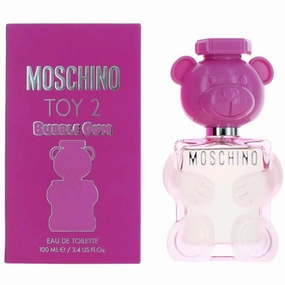 Moschino Women's EDT Spray - Toy 2 Bubble Gum Ambroxan, Musk, Cedar Base Notes, 3.4 oz