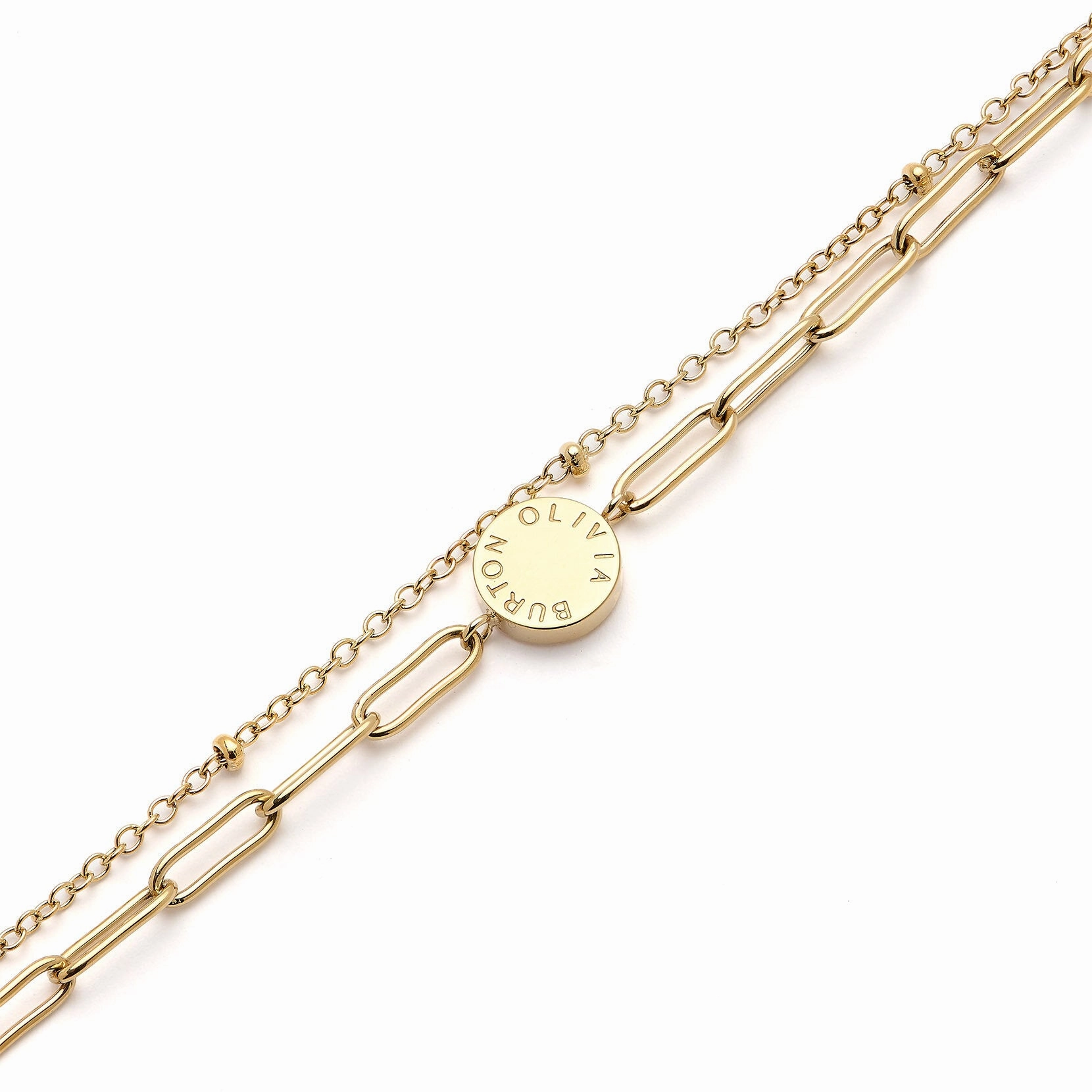 Olivia Burton Gold Classic Illusion Stacking Bracelet 24100066