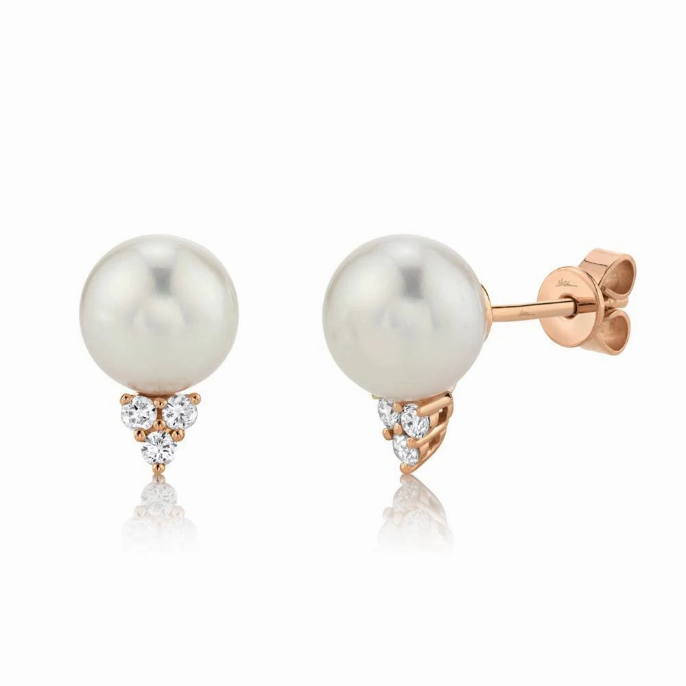 Pearl & Diamond Earrings 4690120