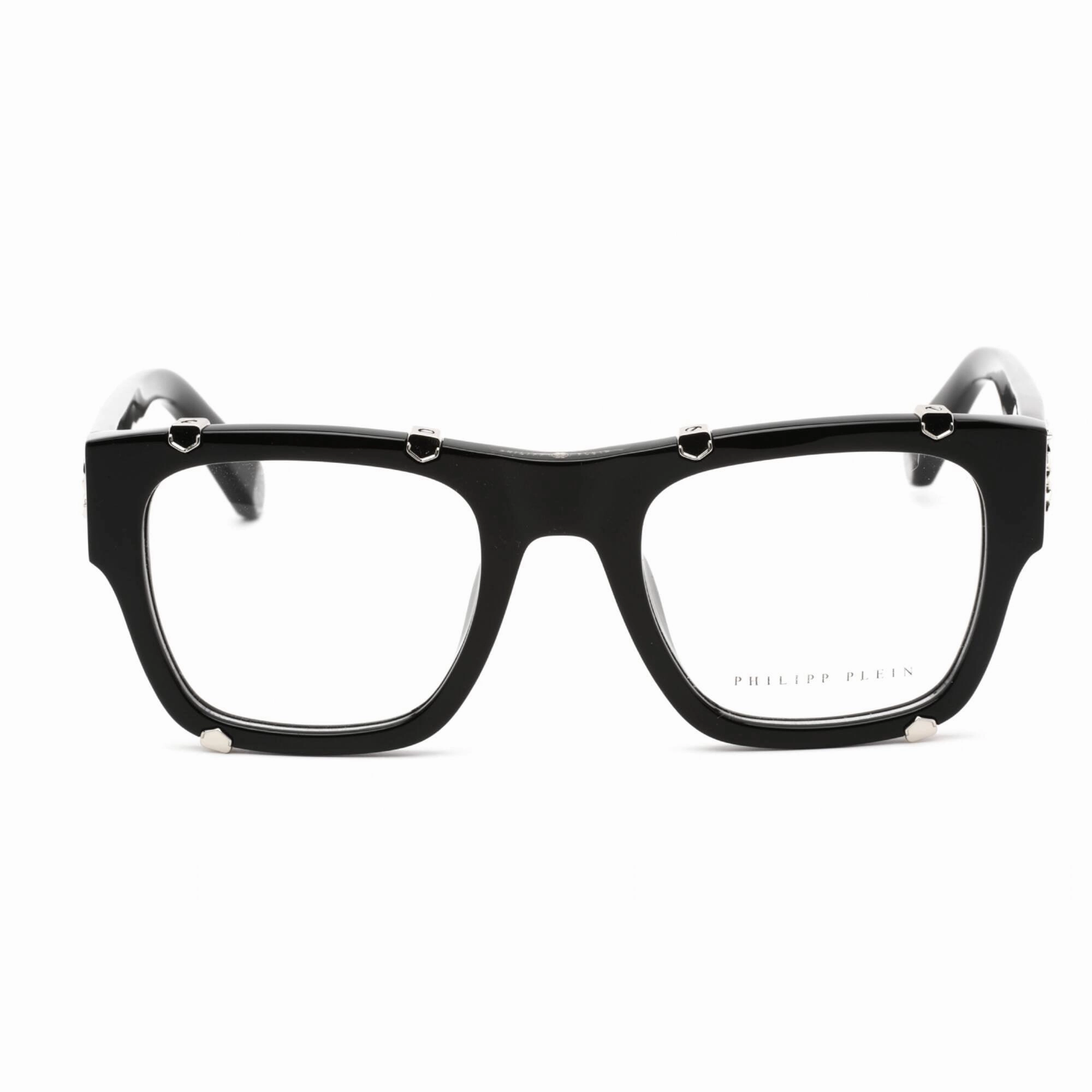 Philipp Plein Women's Eyeglasses - Black Plastic Square Shape Frame | VPP042W 0700