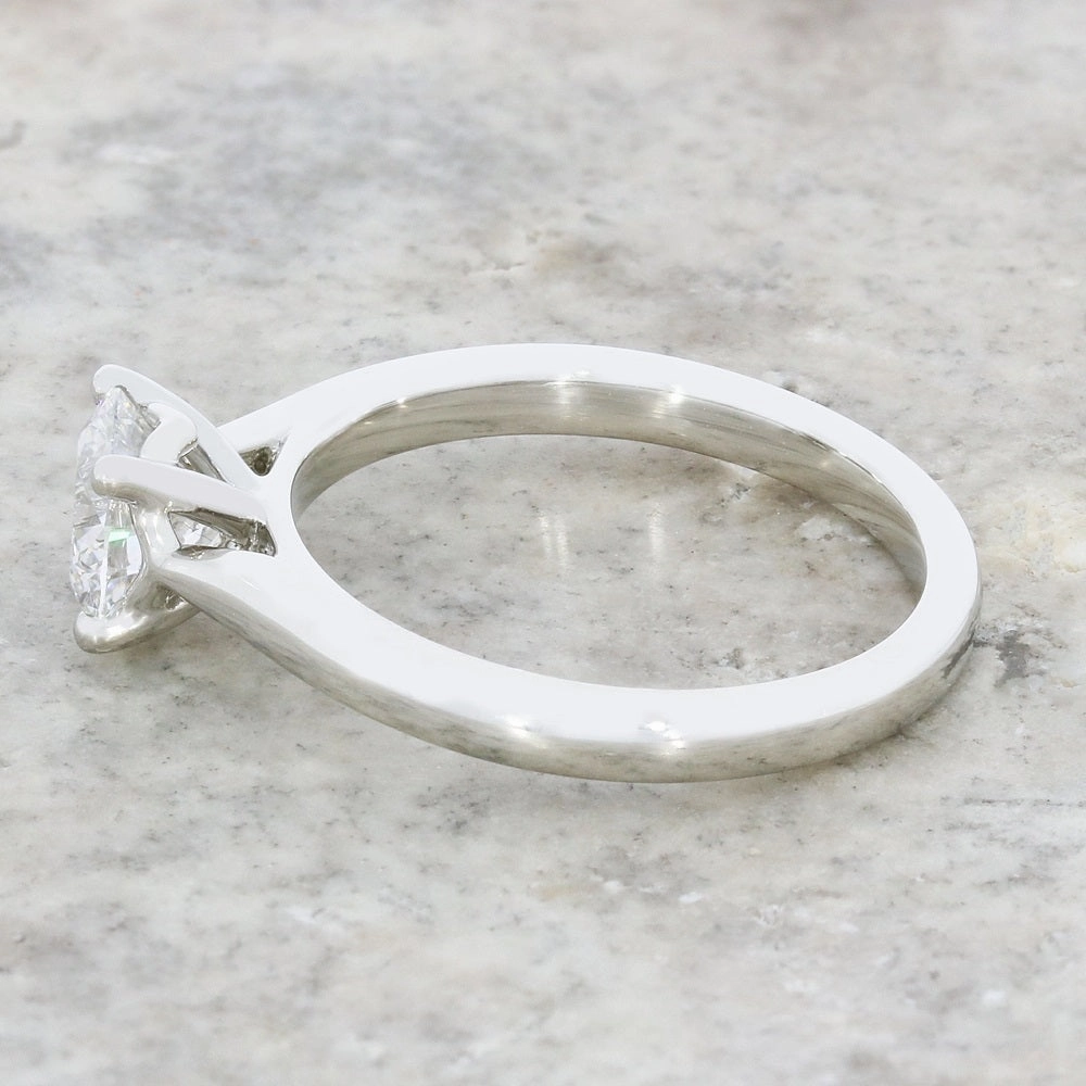 Platinum 1.00cts Lab Grown Diamond Solitaire Ring