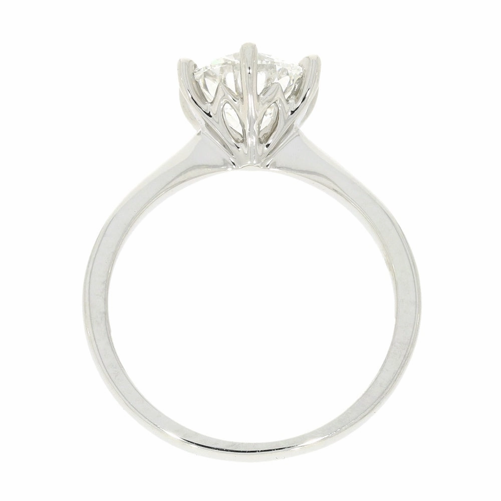 Platinum 1.80ct Brilliant Cut Lab Grown Diamond Solitaire Ring D VS2