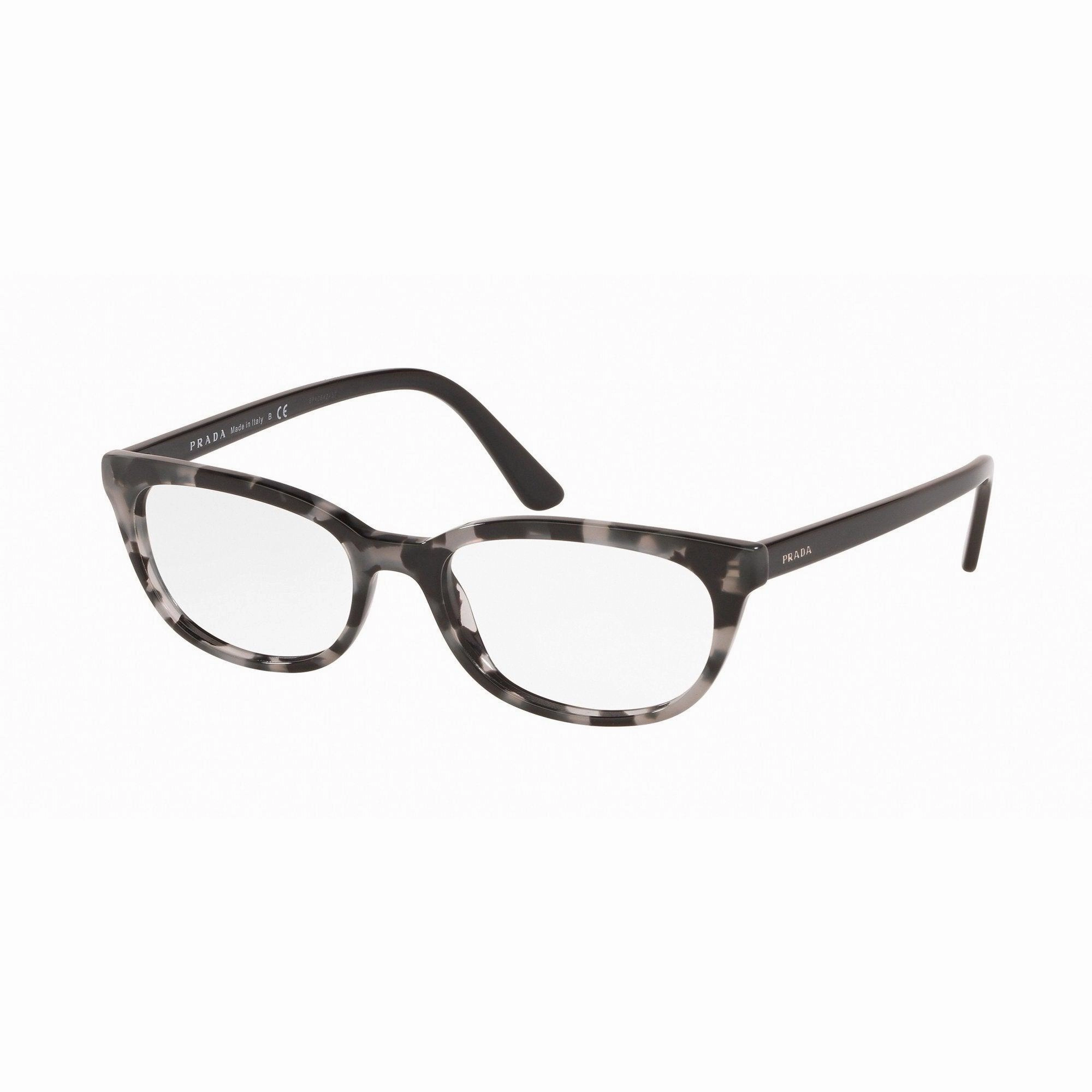 Prada Women's Eyeglasses - Spotted Black Rectangular Frame | PRADA 0PR13VV 5101O151