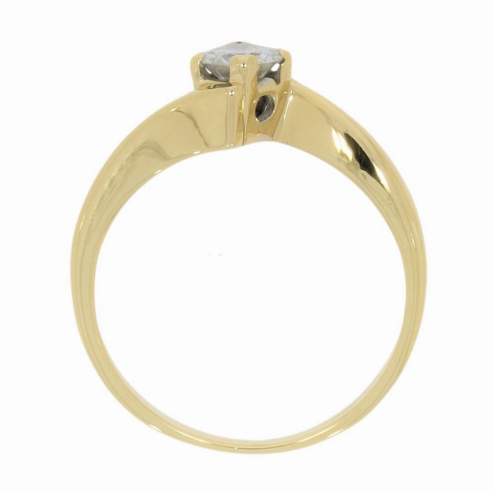 Pre Owned 18ct Yellow 0.25cts Solitaire Diamond Ring