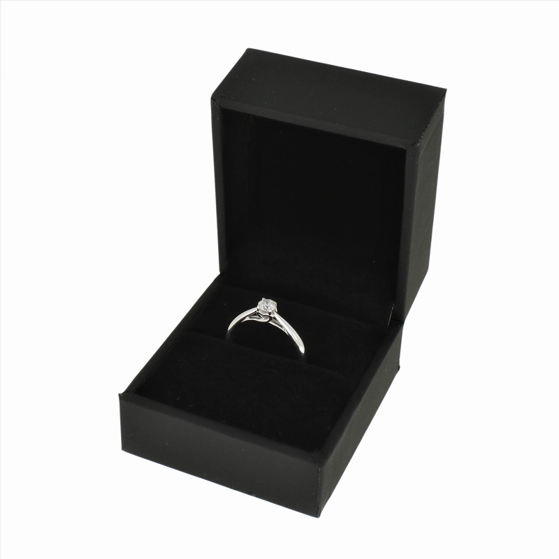 Pre Owned 9ct White Gold 0.25ct Diamond Solitaire Ring
