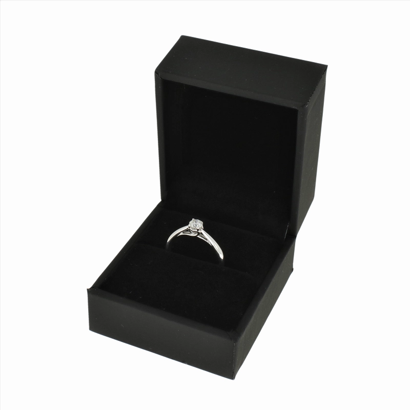 Pre Owned 9ct White Gold 0.25ct Diamond Solitaire Ring