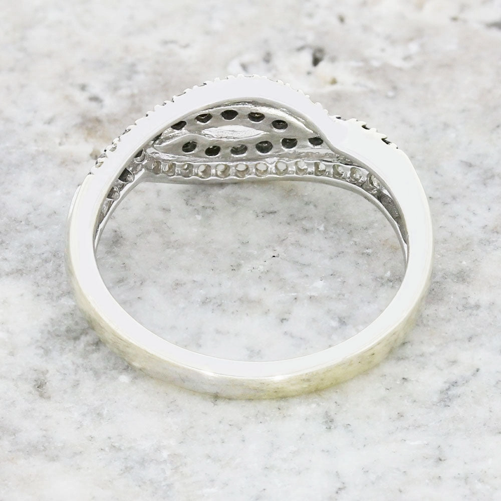 Pre Owned 9ct White Gold 0.25cts Diamond Ring