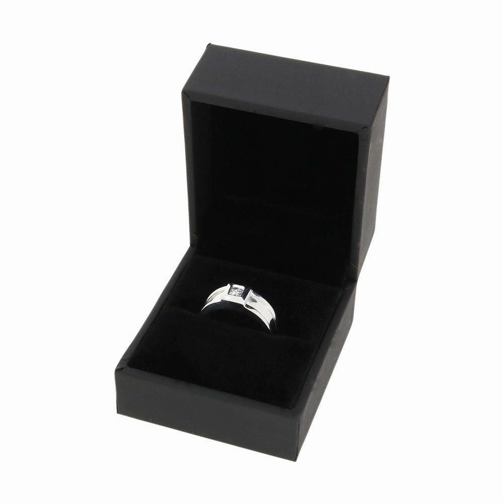 Pre Owned 9ct White Gold 0.25cts Diamond Solitaire Ring