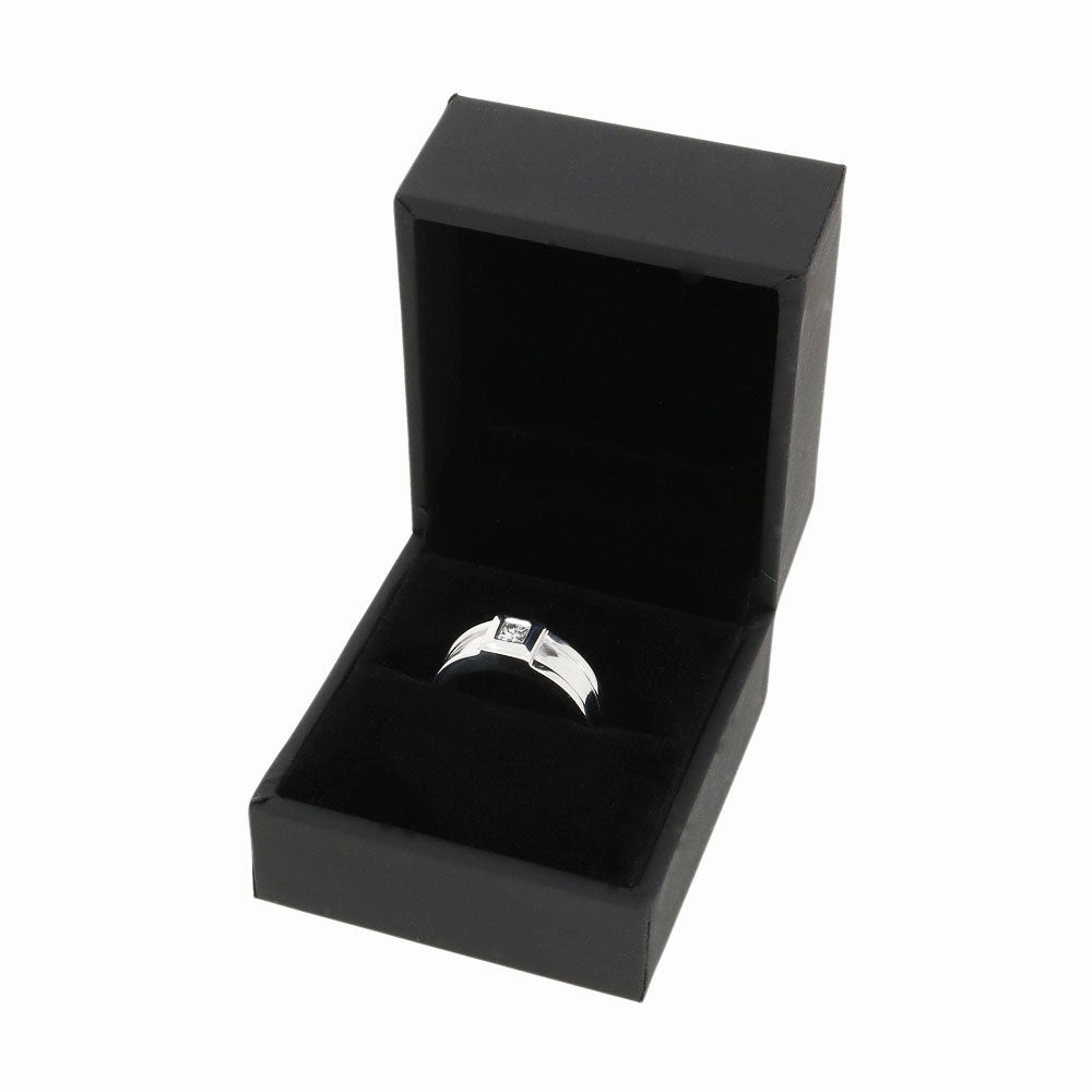 Pre Owned 9ct White Gold 0.25cts Diamond Solitaire Ring