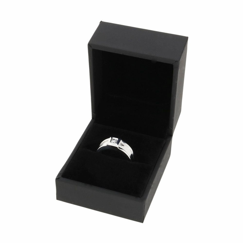 Pre Owned 9ct White Gold 0.25cts Diamond Solitaire Ring