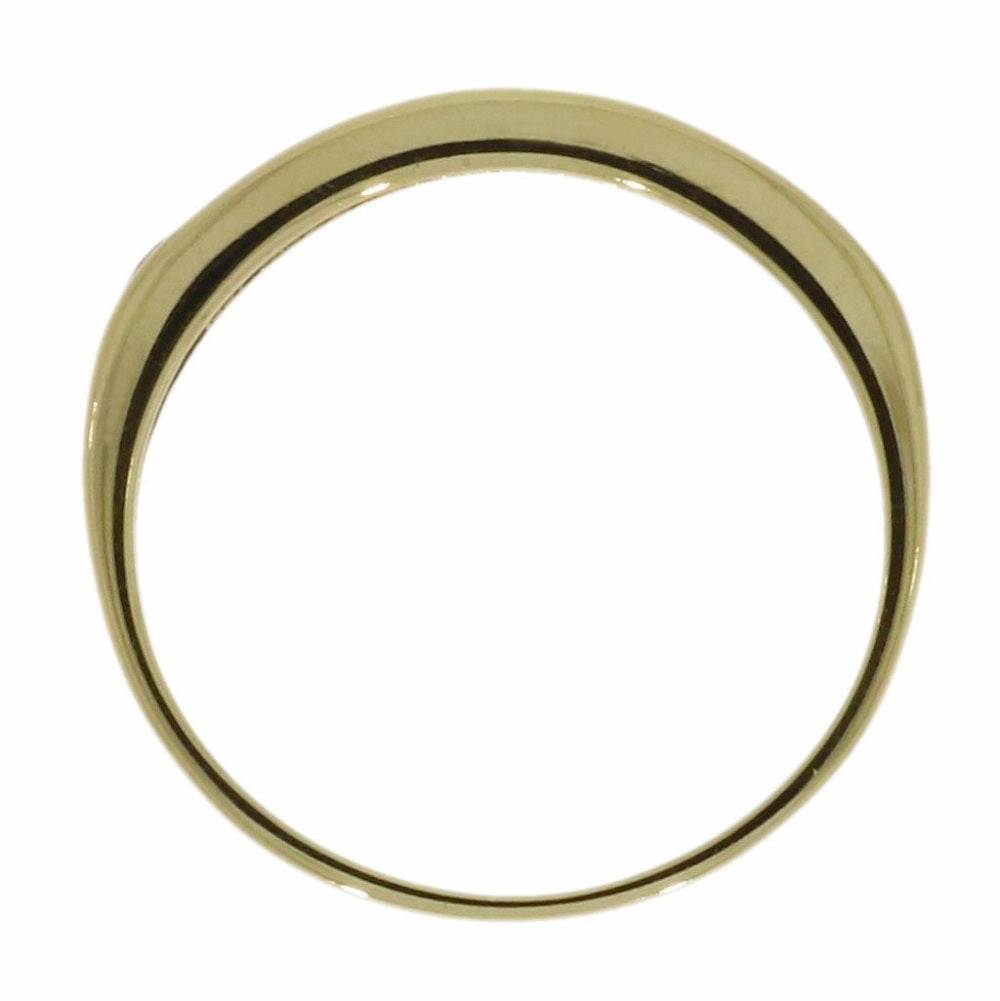 Pre Owned 9ct Yellow Gold 0.25ct Diamond Half Eternity Ring