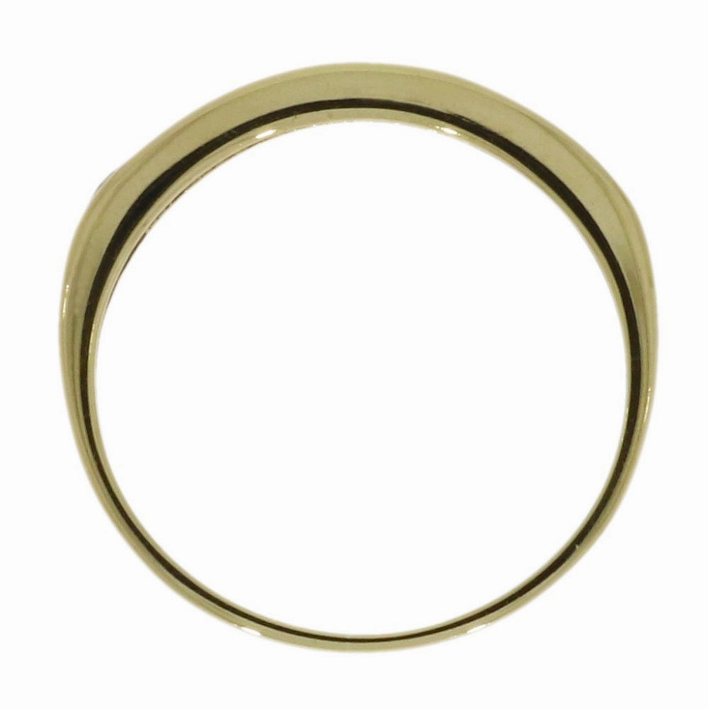 Pre Owned 9ct Yellow Gold 0.25ct Diamond Half Eternity Ring
