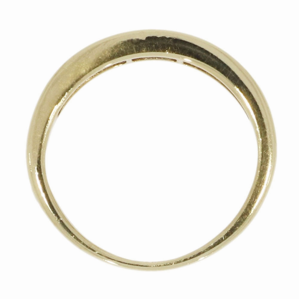 Pre Owned 9ct Yellow Gold 0.33cts Diamond Half Eternity Ring