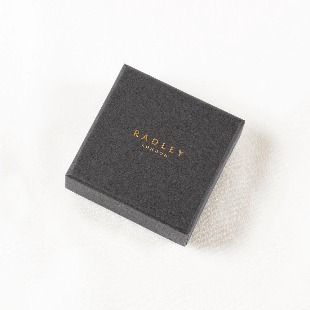 Radley Rose Gold Plated Double Circle Stud Earrings RYJ1146