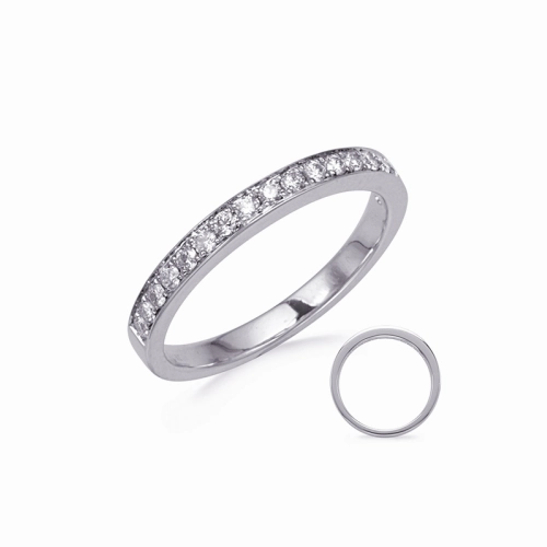 S Kashi & Sons Channel Wedding Band EN8205-BWG