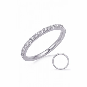 S Kashi & Sons Classic Wedding Band EN8285-B10WG