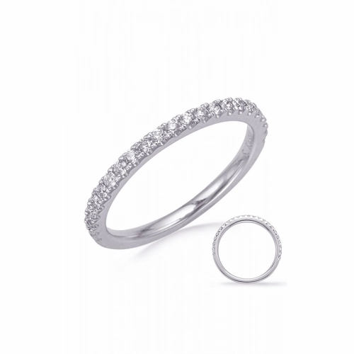 S Kashi & Sons Classic Wedding Band EN8285-B10WG