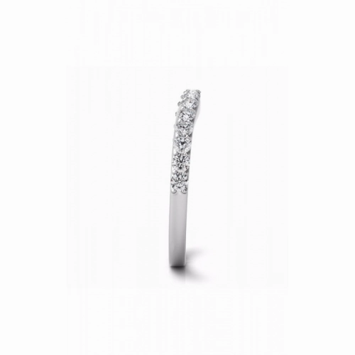 S Kashi & Sons Curved Wedding Band EN6999-BWG
