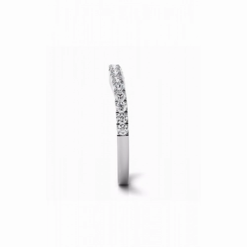 S Kashi & Sons Curved Wedding Band EN7154-BWG