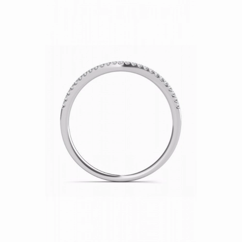 S Kashi & Sons Curved Wedding Band EN7331-BWG