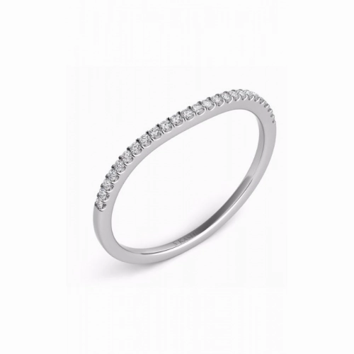 S Kashi & Sons Curved Wedding Band EN7331-BWG