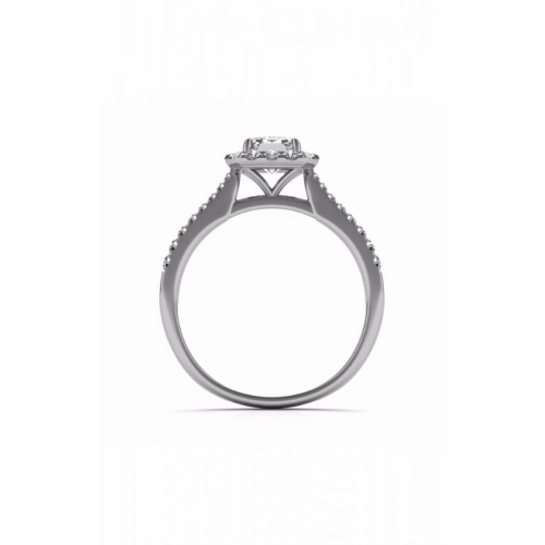 S Kashi & Sons Halo Engagement Ring EN7597-7X5MWG