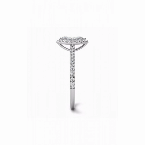 S Kashi & Sons Halo Engagement Ring EN7599-8X4MWG