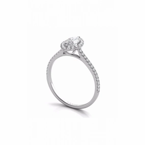 S Kashi & Sons Halo Engagement Ring EN7599-8X4MWG