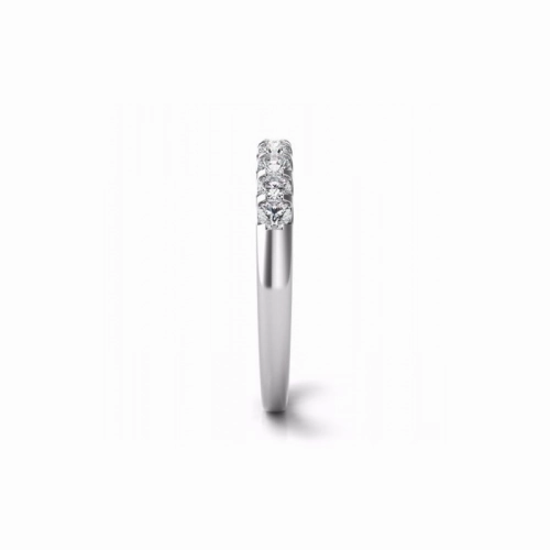 S Kashi & Sons Prong Set Wedding Band EN6637-BWG
