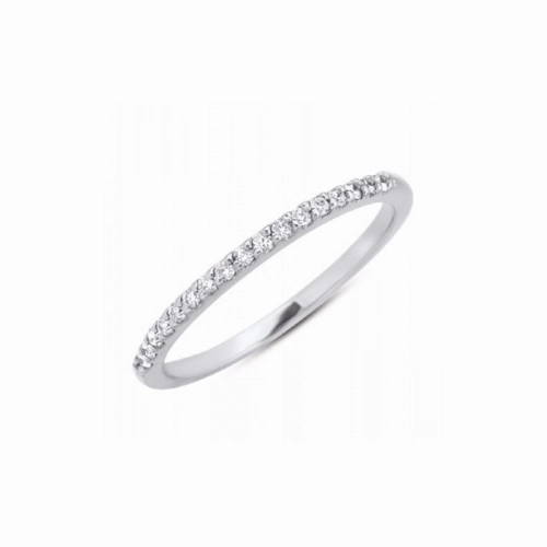 S Kashi & Sons Prong Set Wedding Band EN7124-BWG