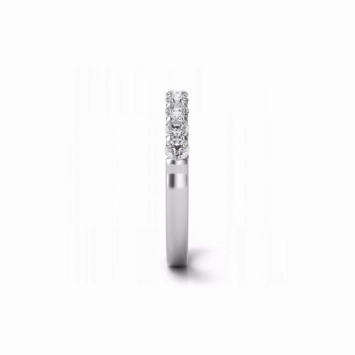 S Kashi & Sons Prong Set Wedding Band EN7164-BWG