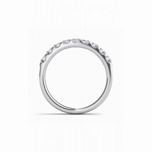 S Kashi & Sons Prong Set Wedding Band EN7164-BWG