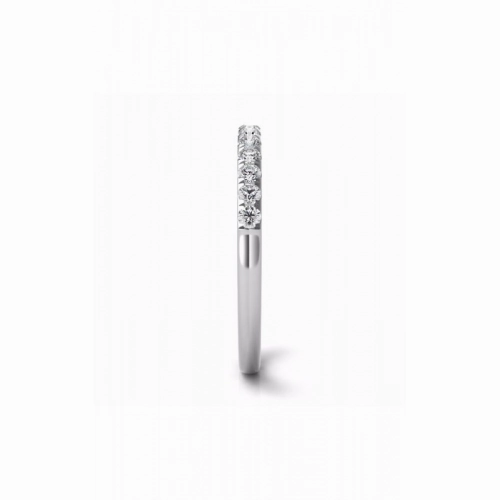 S Kashi & Sons Prong Set Wedding Band EN7195-BWG