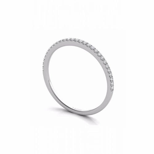 S Kashi & Sons Prong Set Wedding Band EN7327-BWG