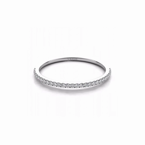S Kashi & Sons Prong Set Wedding Band EN7327-BWG
