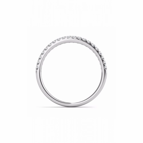 S Kashi & Sons Prong Set Wedding Band EN7442-BWG