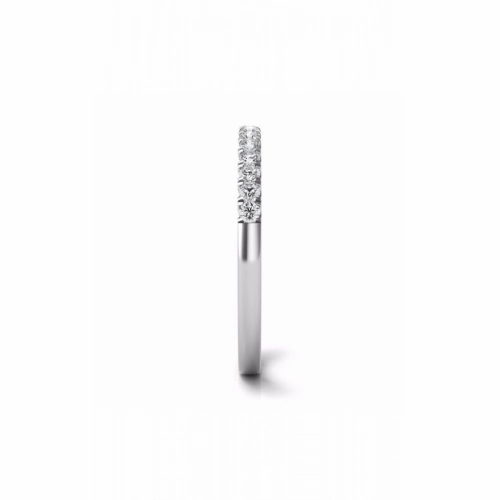 S Kashi & Sons Prong Set Wedding Band EN7452-BWG
