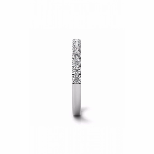 S Kashi & Sons Prong Set Wedding Band EN7486-BWG