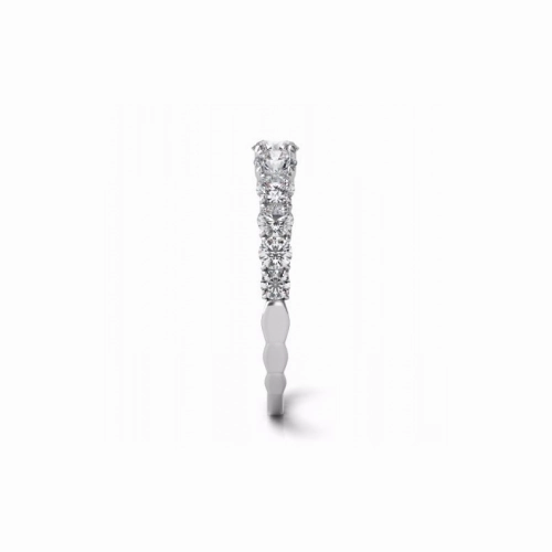 S Kashi & Sons Prong Set Wedding Band EN7583-BWG