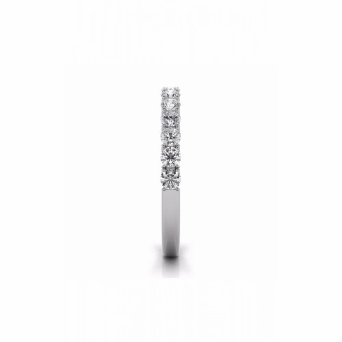 S Kashi & Sons Prong Set Wedding Band EN7637-BWG