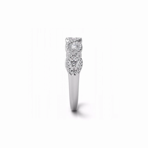 S Kashi & Sons Stackables Wedding Band D4330WG