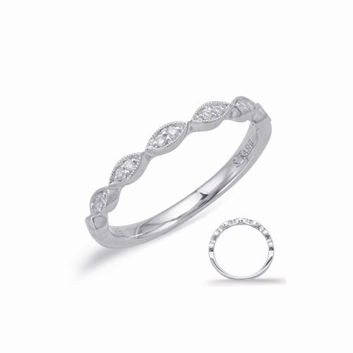 S Kashi & Sons Stackables Wedding Band EN8038-B33WG