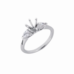 S. Kashi and Sons Pear Engagement Ring EN1902WG