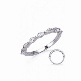 S. Kashi Marquise Wedding Band EN4771-B5.3MWG
