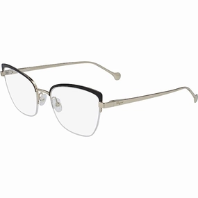 Salvatore Ferragamo Women's Eyeglasses - Gold and Black | SALVATORE FERRAGAMO2182 733