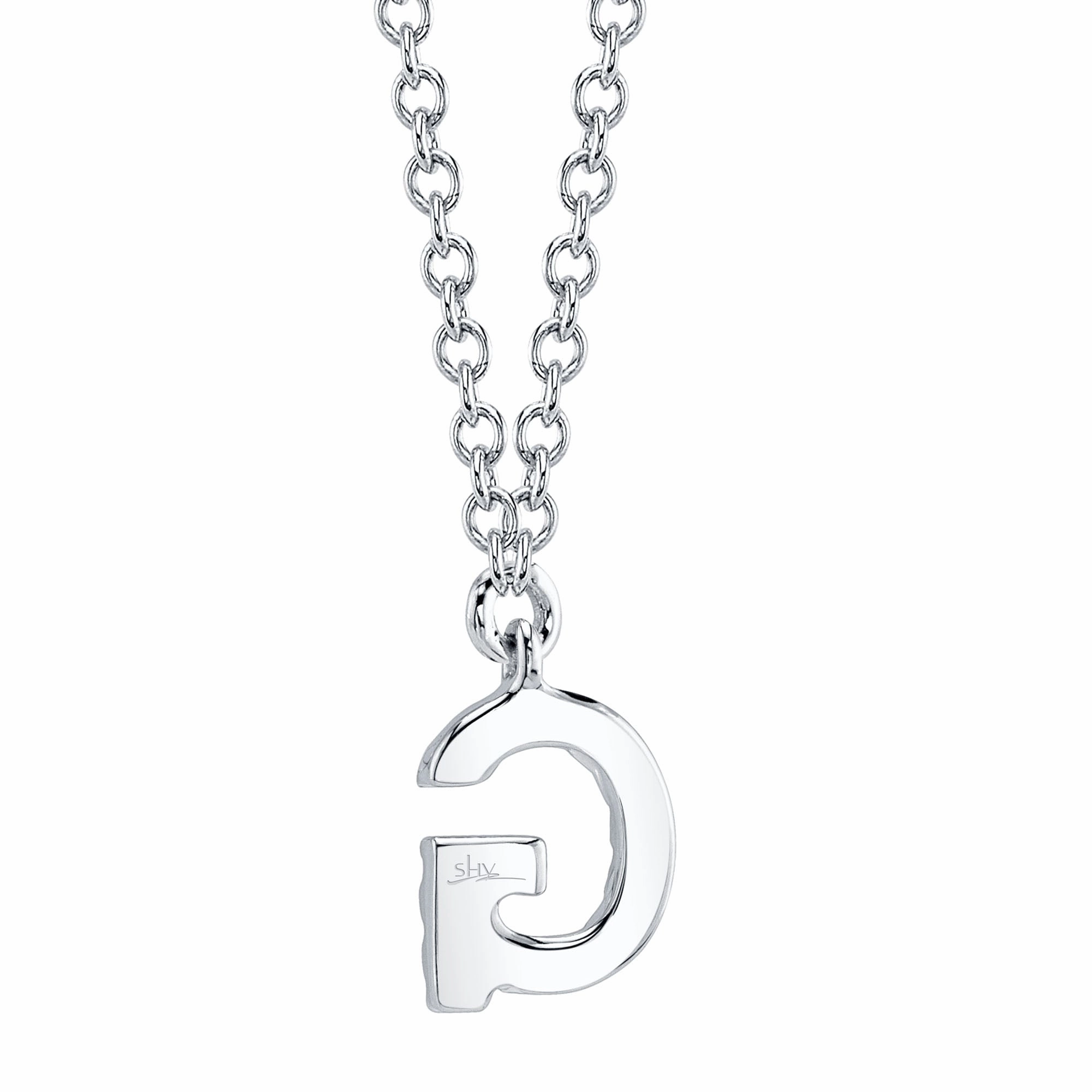 Shy Creation 0.05Ct Diamond Necklace - Initial G SC55007903-G