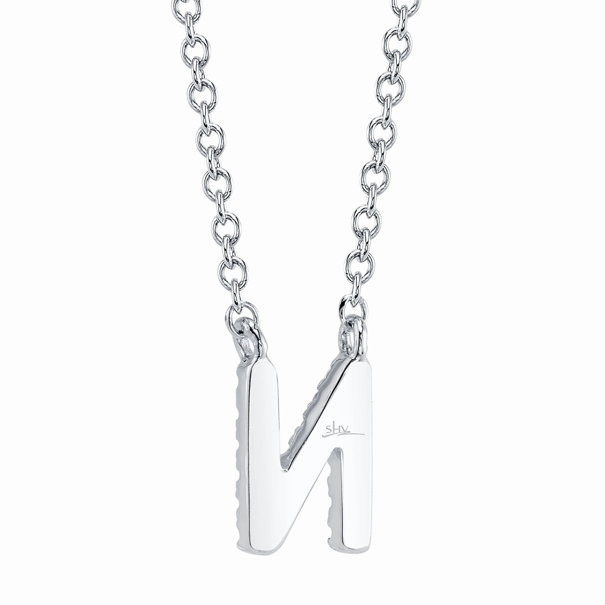 Shy Creation 0.05Ct Diamond Necklace - Initial N SC55007903-N