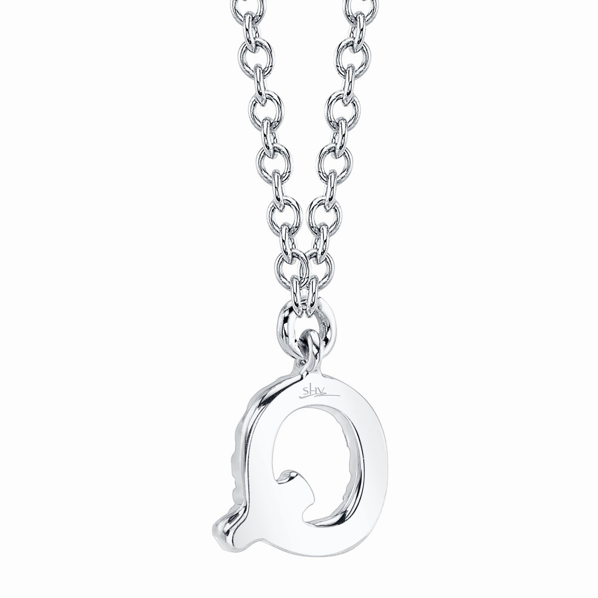 Shy Creation 0.05Ct Diamond Necklace - Initial Q SC55007903-Q