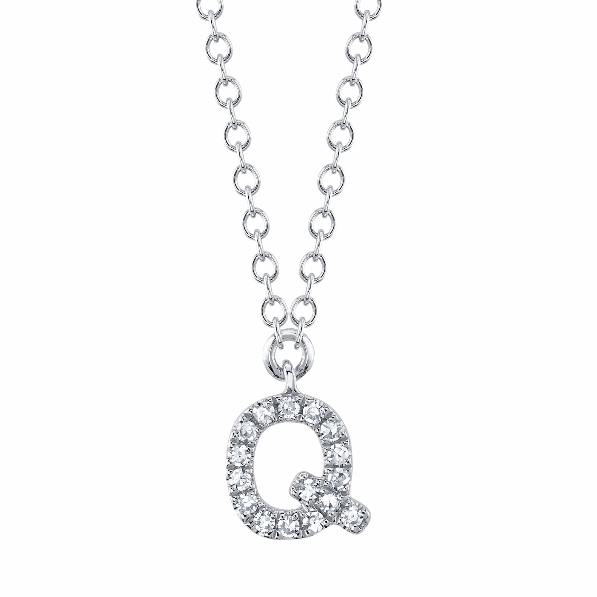 Shy Creation 0.05Ct Diamond Necklace - Initial Q SC55007903-Q
